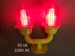 Red LED Aviation Lights 220V AC and Solar